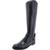 color Perfect Black, Tory Burch | Tory Burch Womens Colton Leather Riding Knee-High Boots