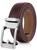 color Mahogany, Mio Marino | Paramount Leather Ratchet Belt
