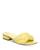 color Yellow, Sam Edelman | Women's Dawson Puffed Slide Sandals