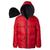 商品第3个颜色Red, Ixtreme | Toddler Boys Big Pocket Puffer Jacket with Fleece Hat, 2 Piece Set