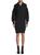 color BLACK, 525 America | Quarter-Zip Sweaterdress