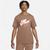商品NIKE | Nike Jumpman Short Sleeve Graphic Crew - Men's颜色Archaeo Brown/Metallic Gold