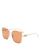 color Gold/Orange, Fendi | Unisex Square Sunglasses, 59mm