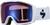 颜色: RIG Light Amethyst - Satin White - White, Sweet Protection | Clockwork Rig Reflect Goggle - Unisex