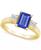 颜色: GOLD, Macy's | Tanzanite (1-5/8 ct. t.w.) & Diamond (1/4 ct. t.w.) Emerald-Cut Ring in 14k Gold