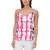 商品第2个颜色Black/Pink/White, Calvin Klein | Calvin Klein Womens Tie-Dye Adjustable Straps Cami