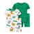 商品Carter's | Baby Boys 4-Piece Snug Fit Pajama Set颜色Green