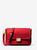 商品第3个颜色CRIMSON, Michael Kors | Bradshaw Medium Leather Messenger Bag