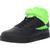 商品Fila | Fila Boys Vulc 13 Harlay Faux Leather High-Top Fashion Sneakers颜色Black/Green/Black