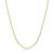 商品Essentials | Silver Plated Box Link 24" Chain Necklace颜色Gold