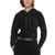 商品Calvin Klein | Women's Logo Elastic Long-Sleeve Pullover Velour Hoodie颜色Black