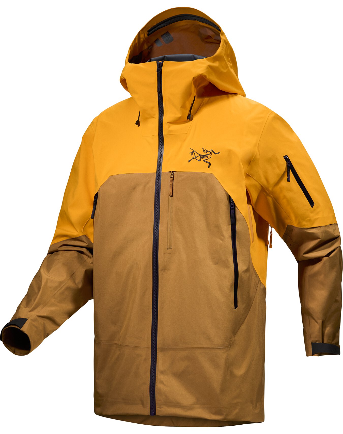 颜色: Yukon / Edziza, Arc'teryx | 男士Rush夹克 Gore-Tex Pro级别材料 | Rush Jacket Men's 2023