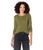 商品Madewell | Whisper Cotton Rib-Crewneck Long-Sleeve Tee颜色Kale