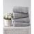 商品第3个颜色Light Grey, OZAN PREMIUM HOME | Cascade Hand Towel 4-Pc. Set