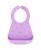 颜色: Rainbows, Bumkins | Baby Girls Heart Printed Easy Pick Up Silicone Bib