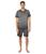 Barefoot Dreams | Malibu Collection® Tri-Blend Tee and Shorts Set, 颜色Mineral