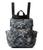 color Midnight Seascape, Sakroots | Eco-Twill Loyola Small Convertible Backpack