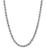 颜色: Silver, Macy's | Rope Link 22" Chain Necklace in Sterling Silver