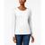 商品Charter Club | Pima Cotton Long-Sleeve Top, Created for Macy's颜色Bright White