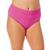 商品California Waves | California Waves Trendy Plus Size Banded High-Waist Bikini Bottoms, Created for Macy's颜色Fuchsia Sizzle