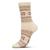 Memoi | Women's Fairisle Cashmere Crew Socks, 颜色Ivory