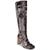 Sam Edelman | Women's Issabel Square-Toe Sculpted-Heel Boots, 颜色Coffee Bean