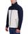 颜色: White / Navy, Nautica | Men's Stretch Performance Windbreaker and Rain Jacket