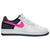 颜色: White/Fierce Pink/Dark Obsidian, NIKE | Nike Air Force 1 Low - Girls' Preschool