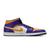 商品Jordan | Jordan 1 Mid - Men Shoes颜色Dk Concord-Taxi-White