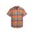 颜色: 6329 Orange, Pink Multi, Ralph Lauren | Big Boys Cotton Madras Short-Sleeve Shirt