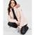商品Michael Kors | Women's Faux-Fur-Trim Hooded Puffer Coat, Created for Macy's颜色Blush