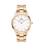 商品Daniel Wellington | 40 mm Iconic Link Bracelet Watch颜色Rose Gold/White