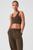 颜色: Espresso, Alo | Airbrush Real Bra Tank - White