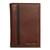 颜色: coastal camel heather bro, Nautica | Mens Leather Trifold Wallet