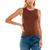 商品Ultra Flirt | Juniors' Seamless Ribbed Tank颜色Cappuccino