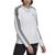 商品Adidas | Women's Essentials 3-Stripes Long-Sleeve Top颜色White/black