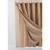 商品第6个颜色mocha, Dainty Home | Complete Shower Curtain with Detachable Liner