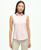商品Brooks Brothers | Fitted Non-Iron Stretch Supima® Cotton Sleeveless Dress Shirt颜色Pink