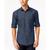 商品Alfani | Men's Warren Long Sleeve Shirt, Created for Macy's颜色Dress Blues