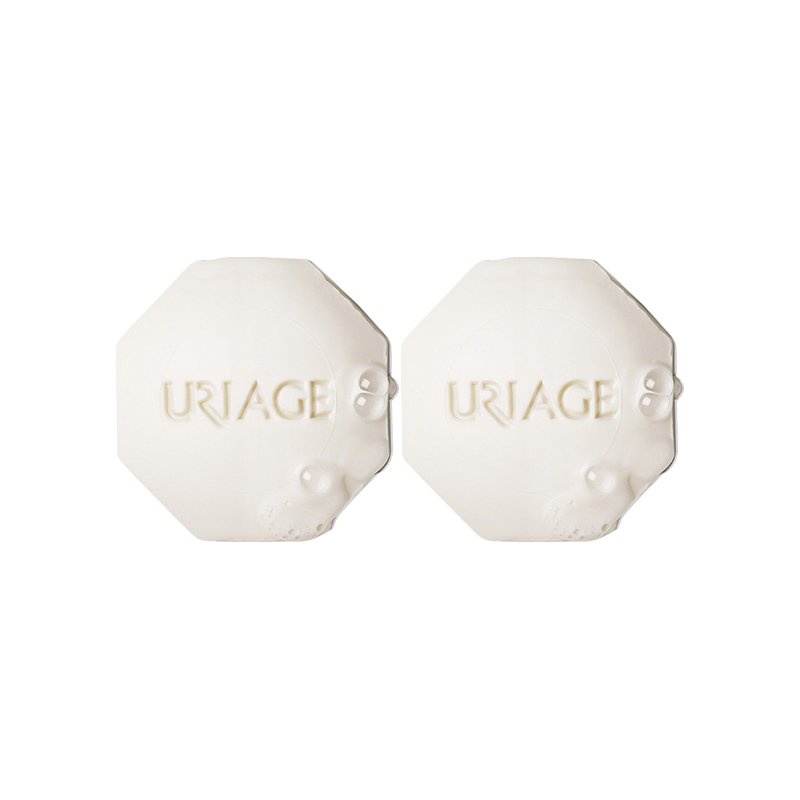 颜色: 100g 1块装, Uriage | Uriage依泉 滋养保湿皂100g 温和清洁