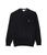 商品Lacoste | Long Sleeve Solid V-Neck Sweater颜色Black