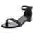 color Black Patent, Stuart Weitzman | Stuart Weitzman Womens Nudist June Solid Block Heel Dress Sandals