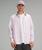 颜色: Proper Stripe White Heathered Rose Blush, Lululemon | New Venture Classic-Fit Long-Sleeve Shirt