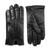 Isotoner Signature | Men's Touchscreen Stretch Gloves with Watch Vent, 颜色Black