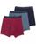 颜色: Red/Blue Assorted, Jockey | Men’s 3-Pack Classic Cotton Boxer Briefs