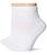 商品第2个颜色White, Hanes | Women's 6-Pack Comfort Toe Seamed Ankle Socks