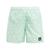 Adidas | Classics Printed Swim Shorts (Little Kids/Big Kids), 颜色Pulse Mint/White