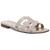 颜色: French Oak Croc Print, Sam Edelman | Sam Edelman Womens Bay Cut-Out Slip On Slide Sandals