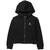 Jordan | Essentials Boxy Full Zip Hoodie (Toddler/Little Kids), 颜色Black