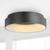 商品第1个颜色black, JONATHAN Y | Ring 17.7" Integrated LED Flush Mount Ceiling Light